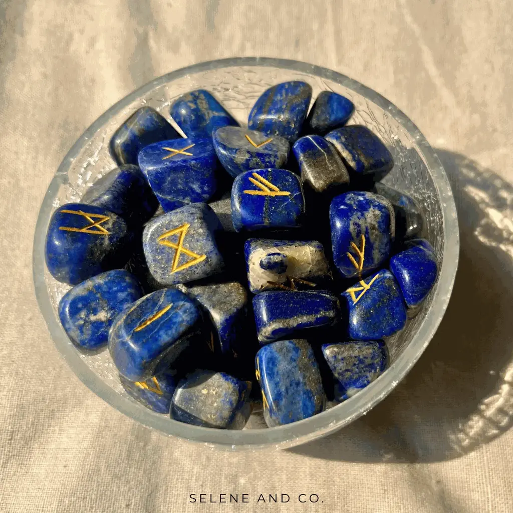 Rune Set - Lapis Lazuli